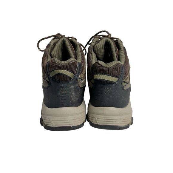 Skechers brown lace up waterproof ankle hiking boots size 9.5 wide width main image 14